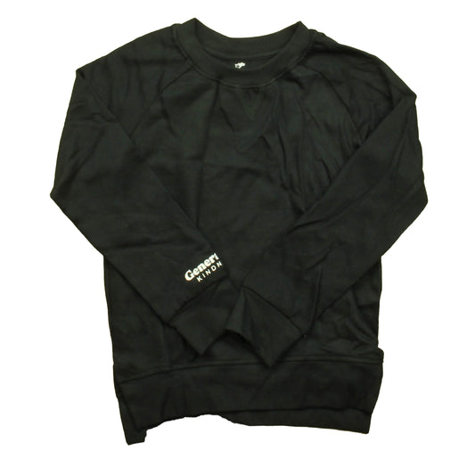 Little Star Organic Girls Black Long Sleeve T-Shirt Size: 6 Years Black