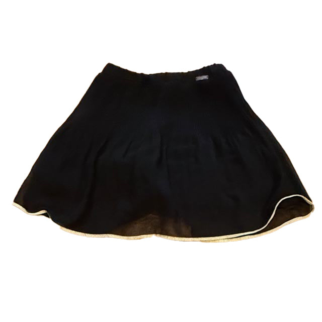 Junior Gaultier Girls Black Skirt Size: 6 Years