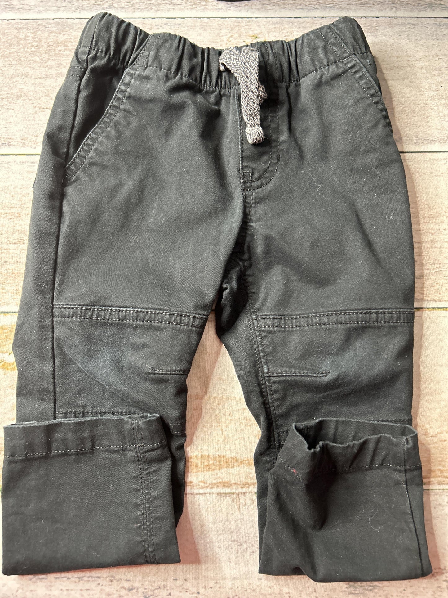 Cat & Jack Boys Black Pants Size: 2 years Black