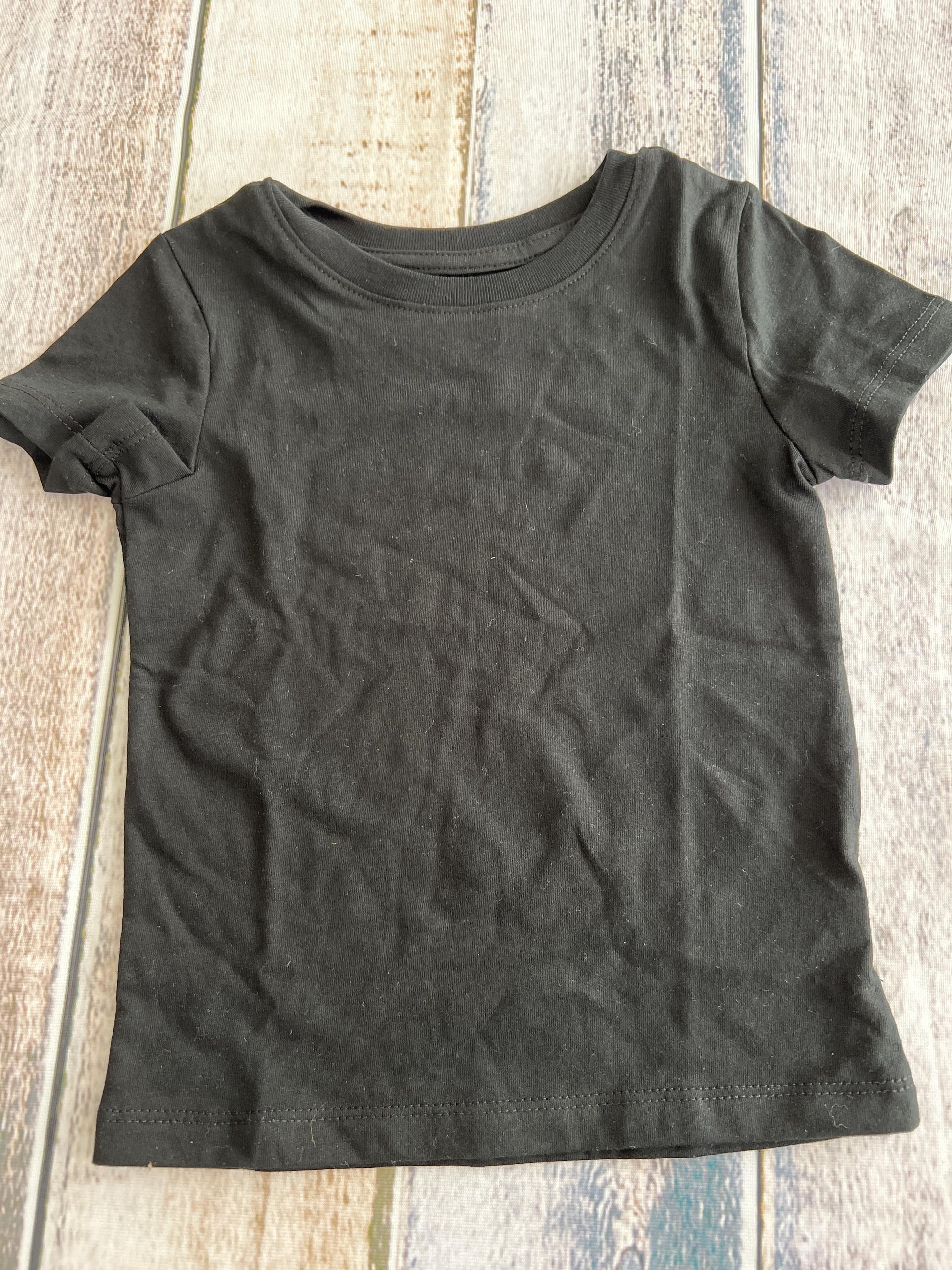 Cat & Jack Boys Black T-Shirt Size: 18 months Black