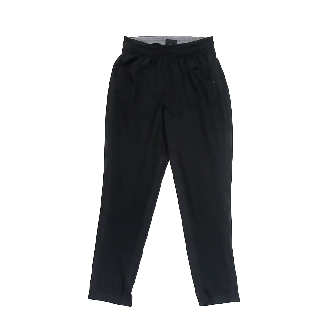 Athletic Works Boys Black Athletic Pants Size: 10-12 Years Black