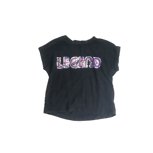 Rockets Of Awesome Girls Black T-Shirt Size: 7 Years Black