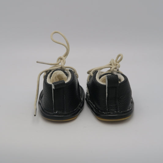 Unknown Brand Boys Black Shoes Size: 2 Infant Black