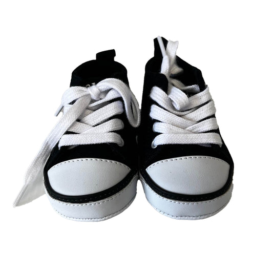 Ralph Lauren Boys Black Sneakers Size: 1 Infant Black