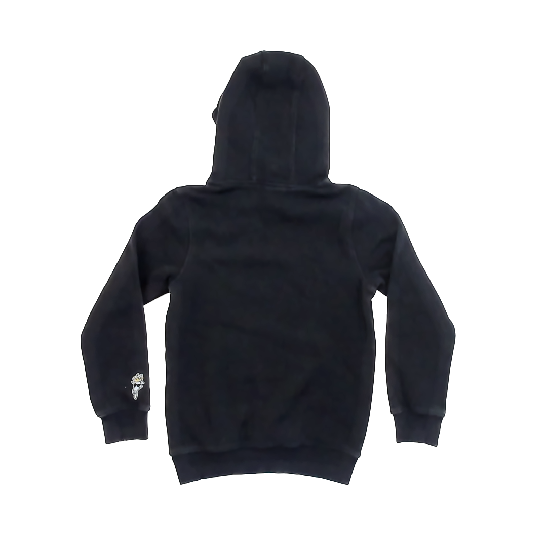 GOAT USA Unisex Black Hoodie Size: Youth Medium (10-12 Years) Black