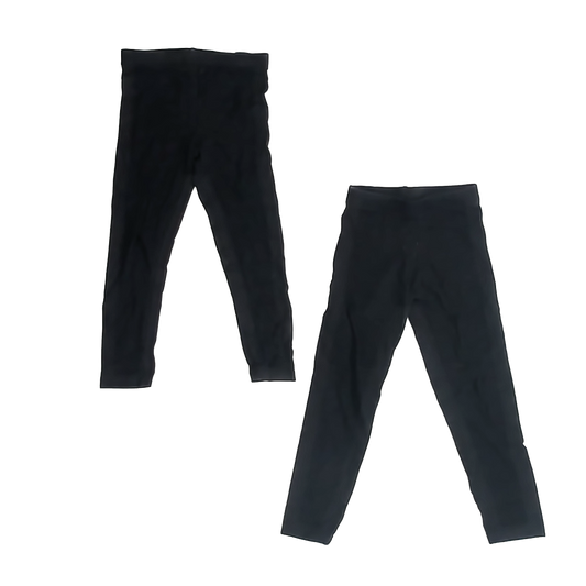 Children's Place Girls Black Leggings Size: 4T Black