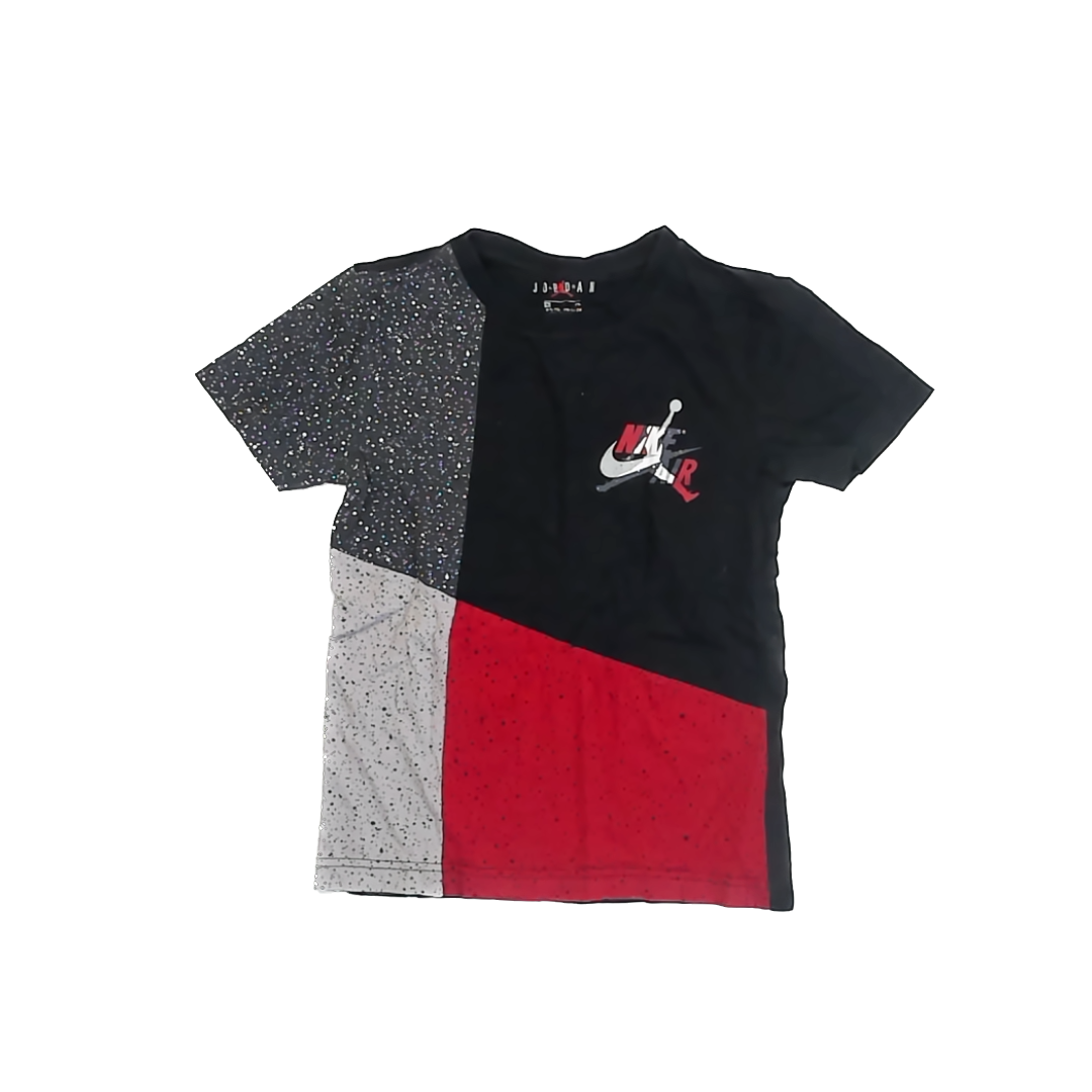 Jordan Boys Black T-Shirt Size: 8-10 Years Black