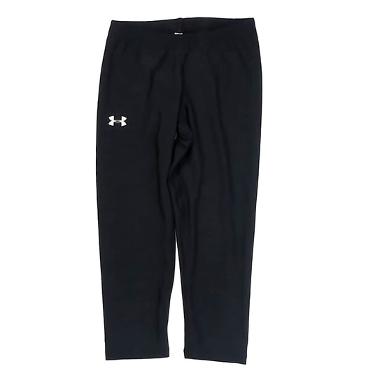 Under Armour Girls Black Athletic Pants Size: Womens XS Black