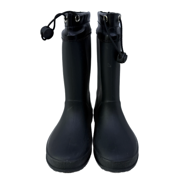 Dream Pairs Boys Black Rain Boots Size: 11 Toddler Black
