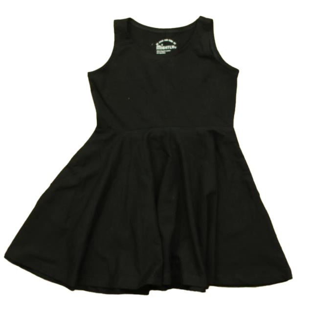 Mightly Girls Black Dress Size: 2-5T Black