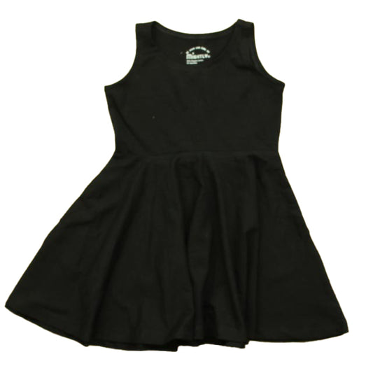 Mightly Girls Black Dress Size: 2-5T Black