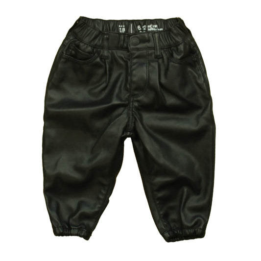 Gap Girls Black Pants Size: 6-12 Months Black