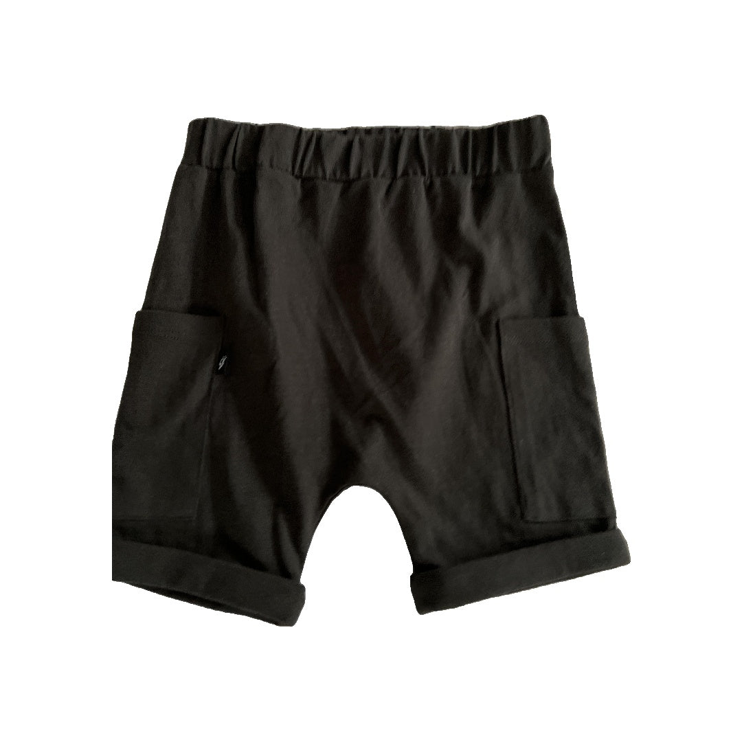 Mini Heroes Boys Black Shorts Size: 24 months Black