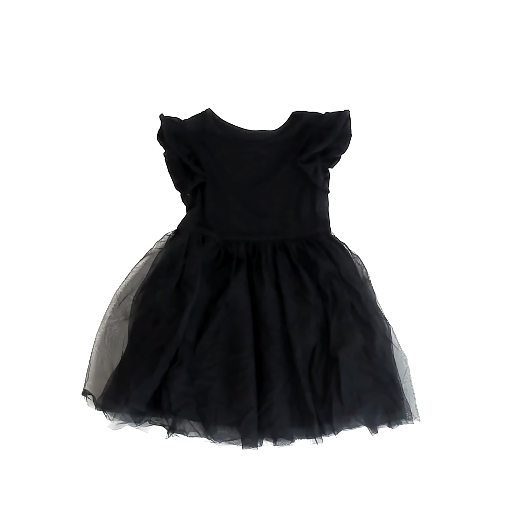 Unknown Girls Black Dress Size: *4-5T Black