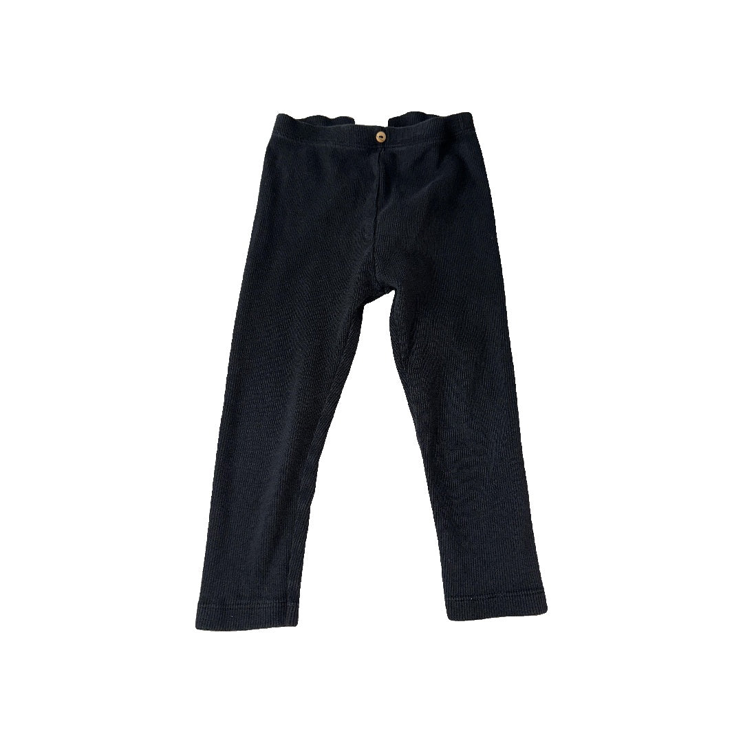 Zara Girls Black Pants Size: 2-3 Years Black