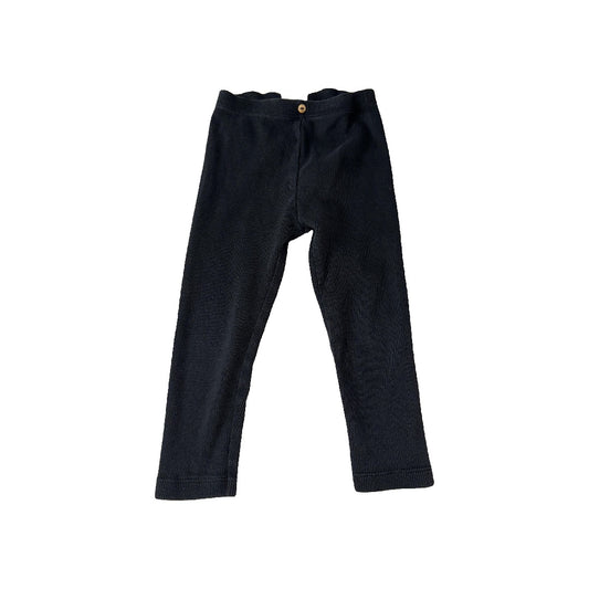 Zara Girls Black Pants Size: 2-3 Years Black