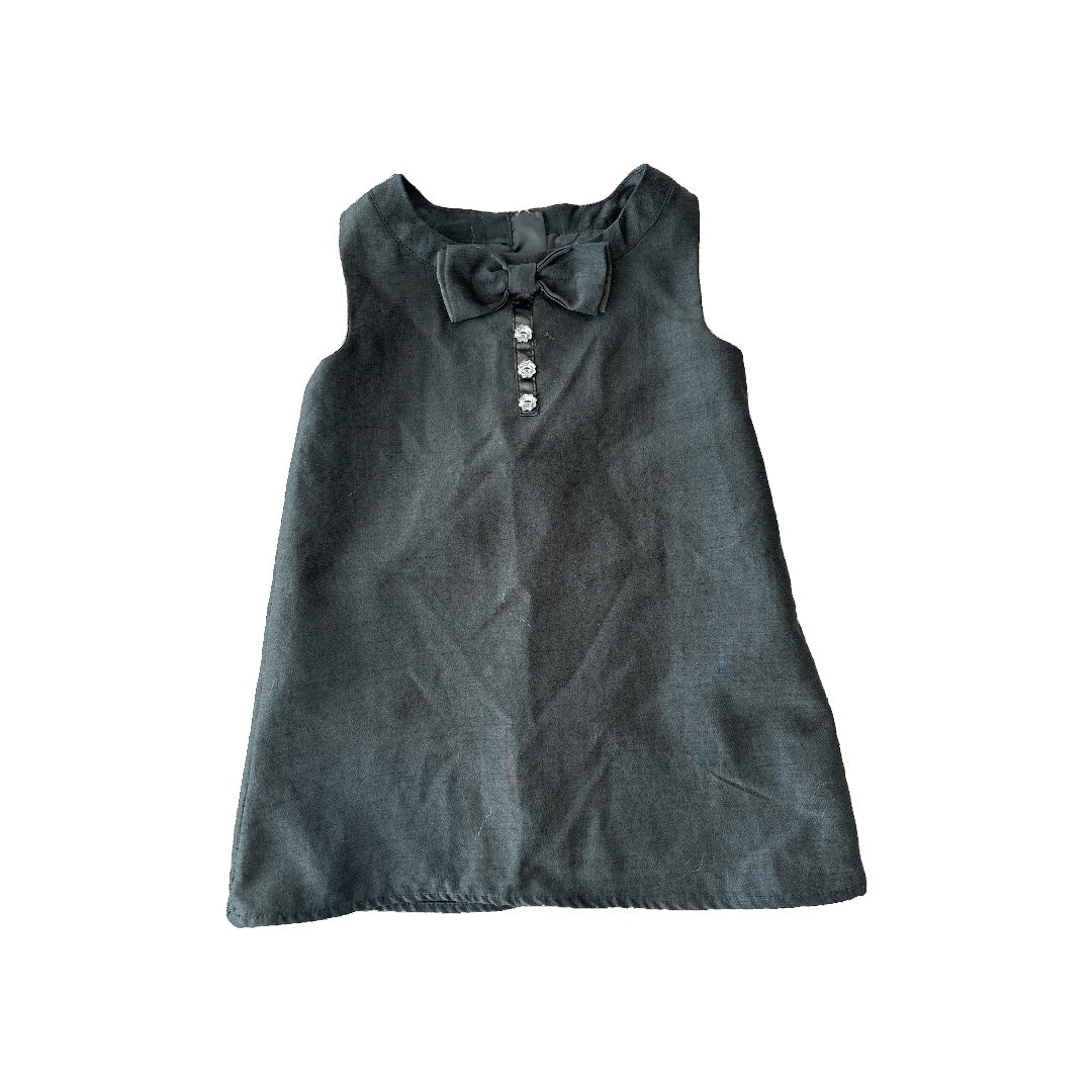 H&M Girls Black Dress Size: 2-3 Years Black