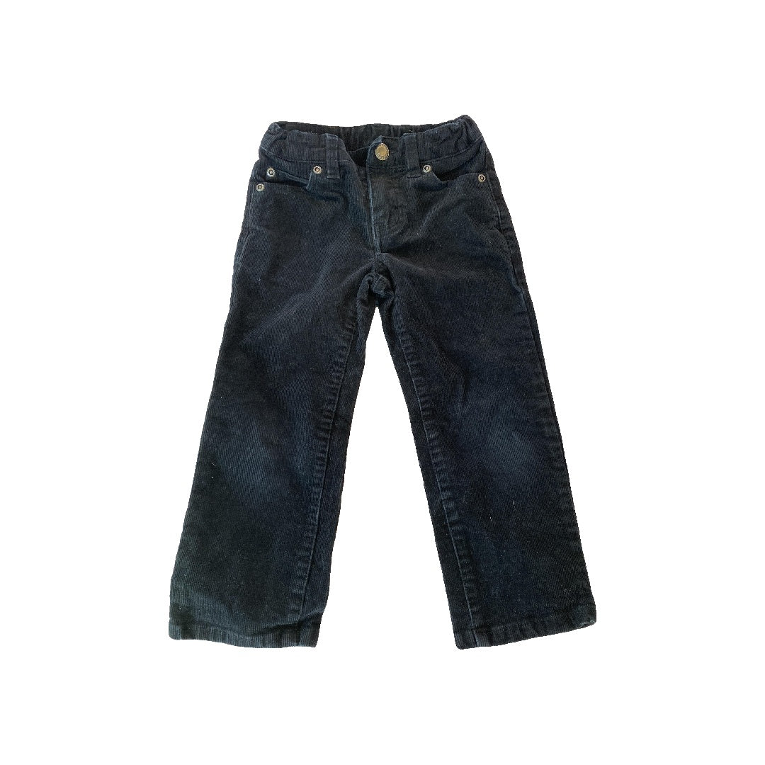 Janie and Jack Boys Black Pants Size: 3T Black