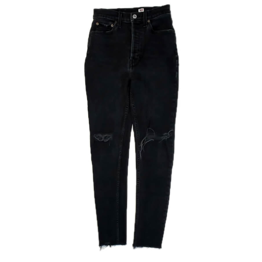 Redone Girls Black Jeans Size: Junior 28 Black