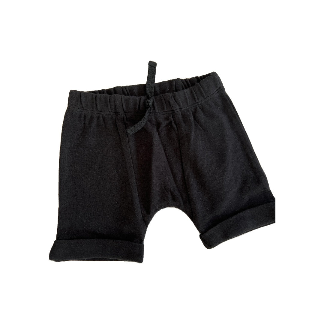 Kate Quinn Unisex Black Shorts Size: 3-6 months Black
