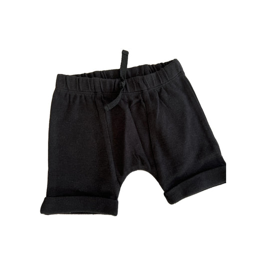 Kate Quinn Unisex Black Shorts Size: 3-6 months Black
