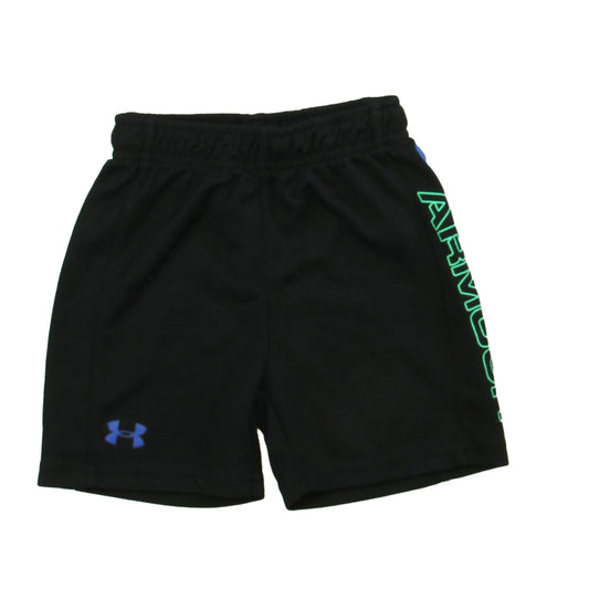 Under Armour Boys Black Athletic Shorts Size: 18 Months Black