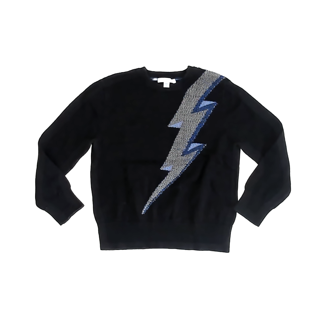Rockets Of Awesome Boys Black Sweater Size: 5T Black