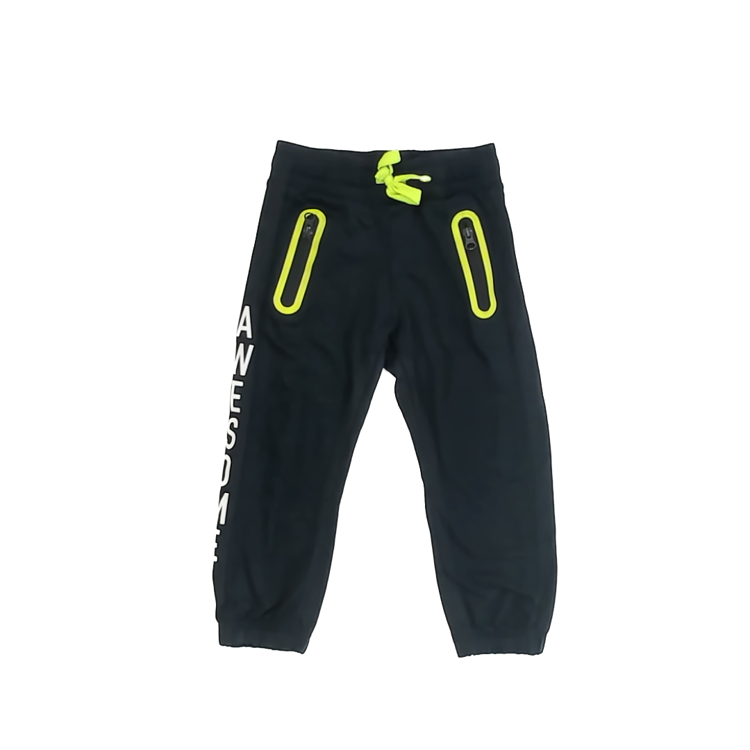 Rockets Of Awesome Boys Black Casual Pants Size: 4T Black