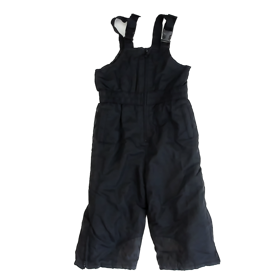 Faded Glory Unisex Black Snow Pants Size: 3T Black
