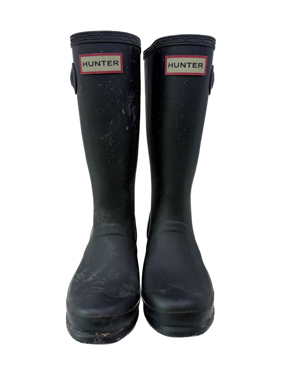 Hunter Unisex Black Rain Boots Size: Youth 2-3 Black