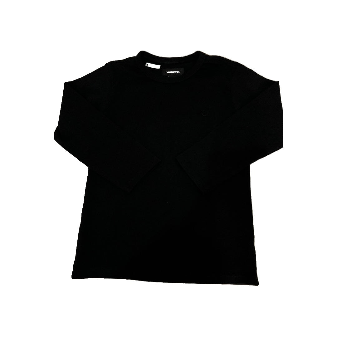 Nordstrom Boys Black Long Sleeve Shirt Size: 3T Black