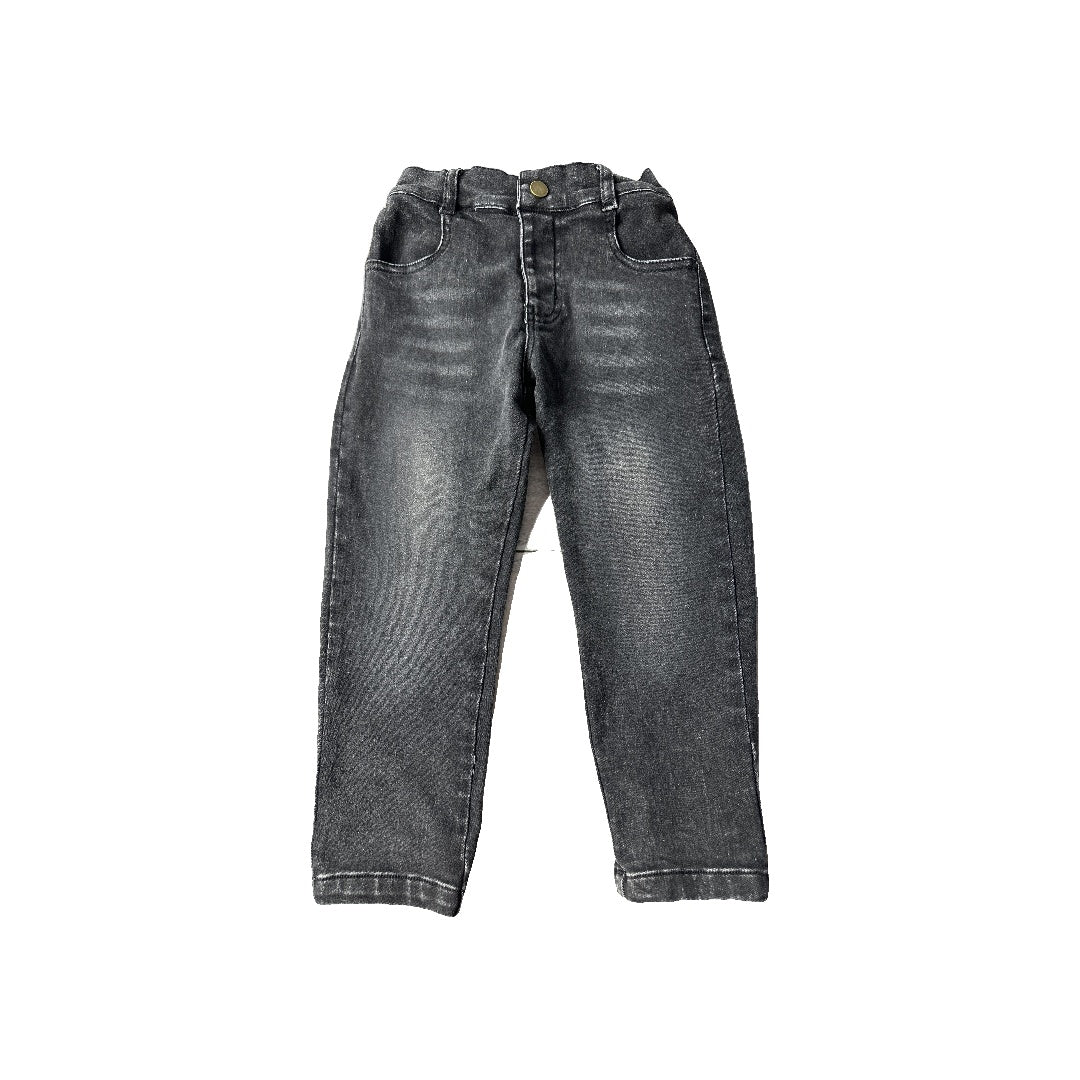 Orcas Lucille Unisex Black Pants Size: 4T Black