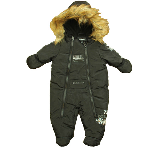 Diesel Boys Black Snowsuit Size: 6-9 Months Black