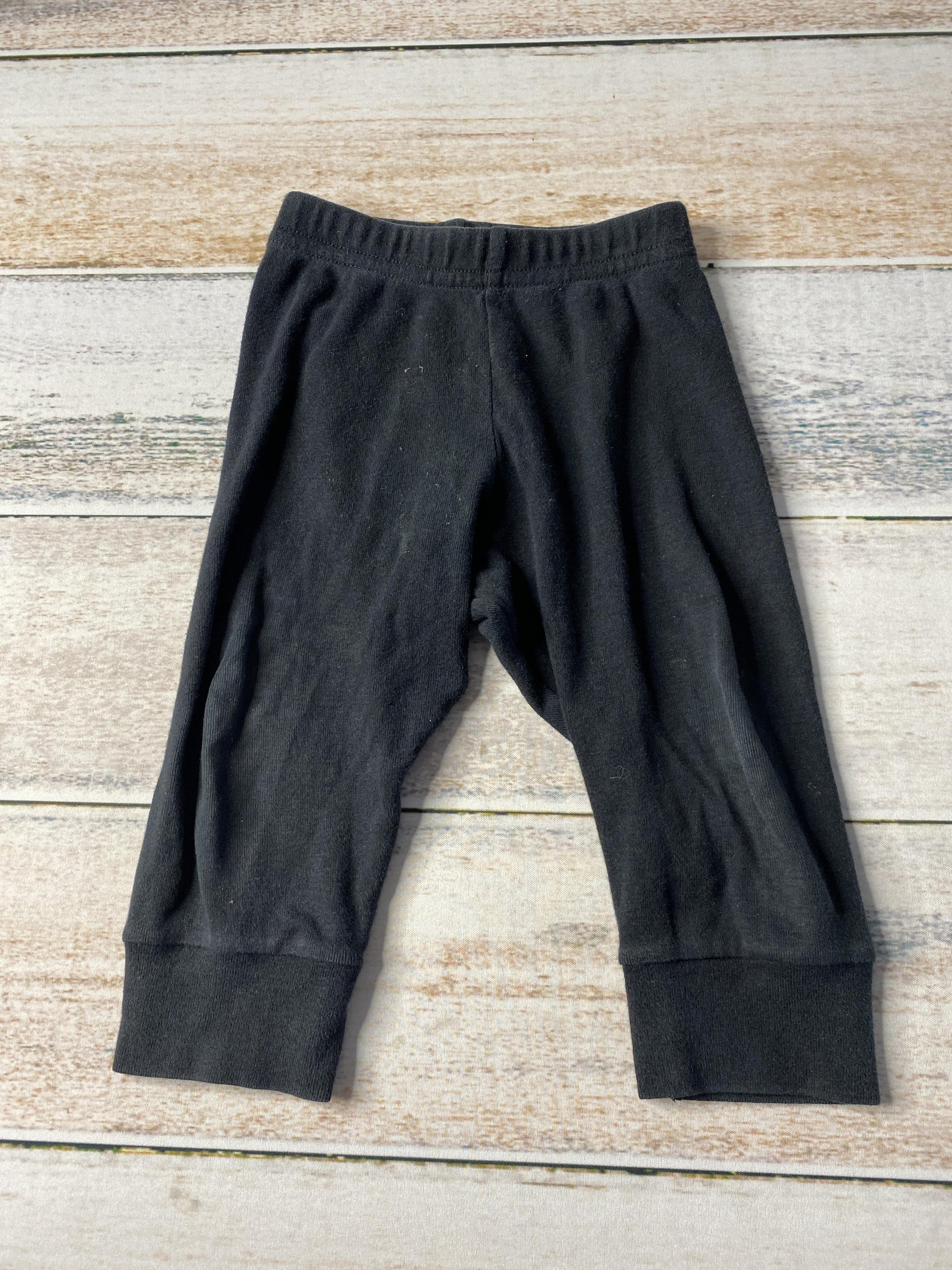 American Apparel Unisex Black Pants Size: 18 months Black