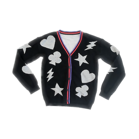 Unknown Girls Black Cardigan Size: *7-8 Years Black