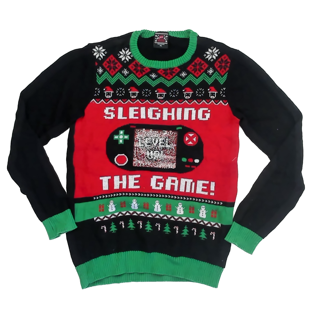 Well Worn Boys Black Sweater Size: XL (18-20 Years) Black
