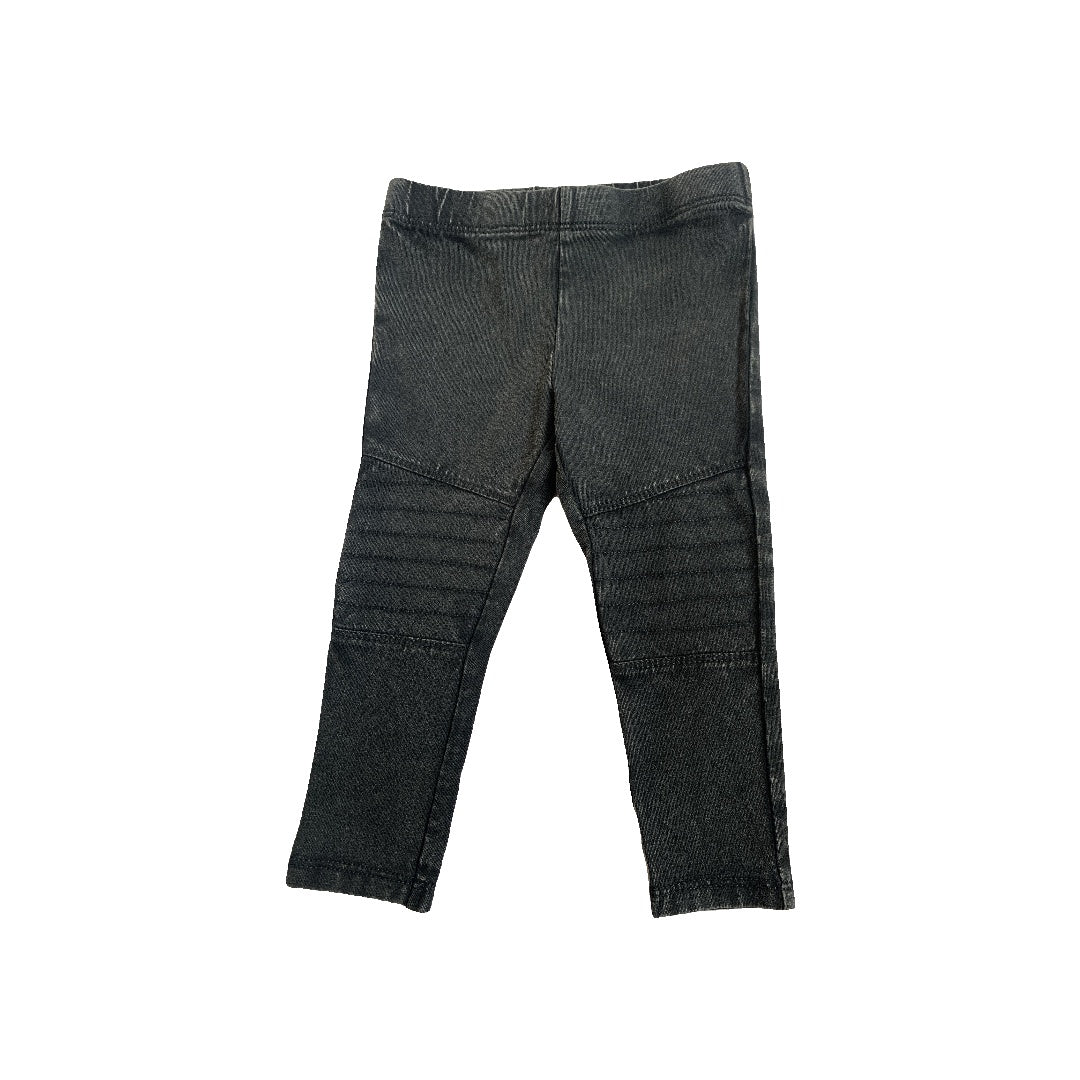 Harper Canyon Girls Black Pants Size: 12M Black