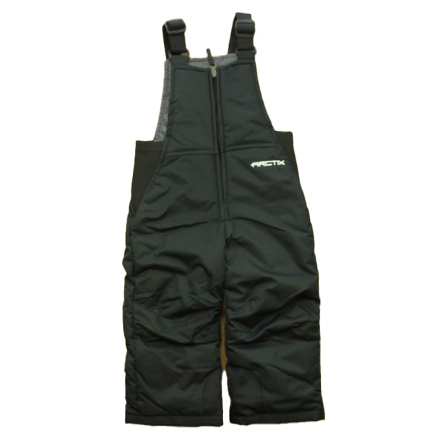 Arctix Unisex Black Snow Pants Size: 2T