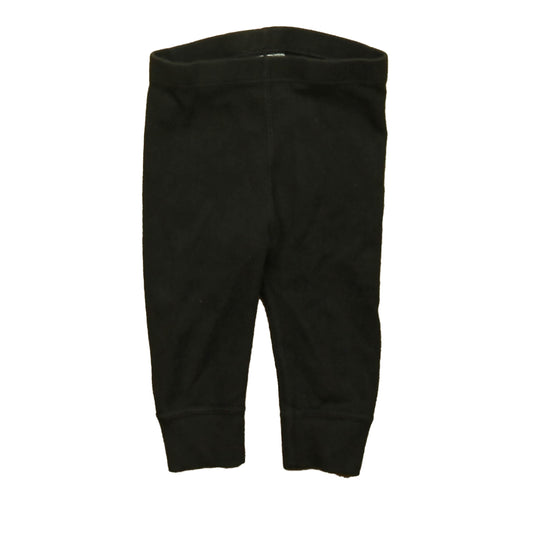 Hanna Andersson Girls Black Leggings Size: 3-6 Months Black
