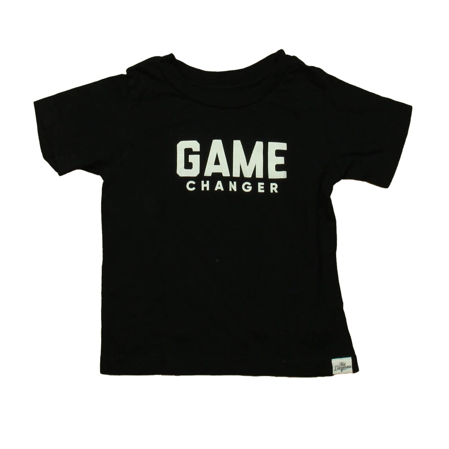 Kid Dangerous Boys Black T-Shirt Size: 18-24 Months Black