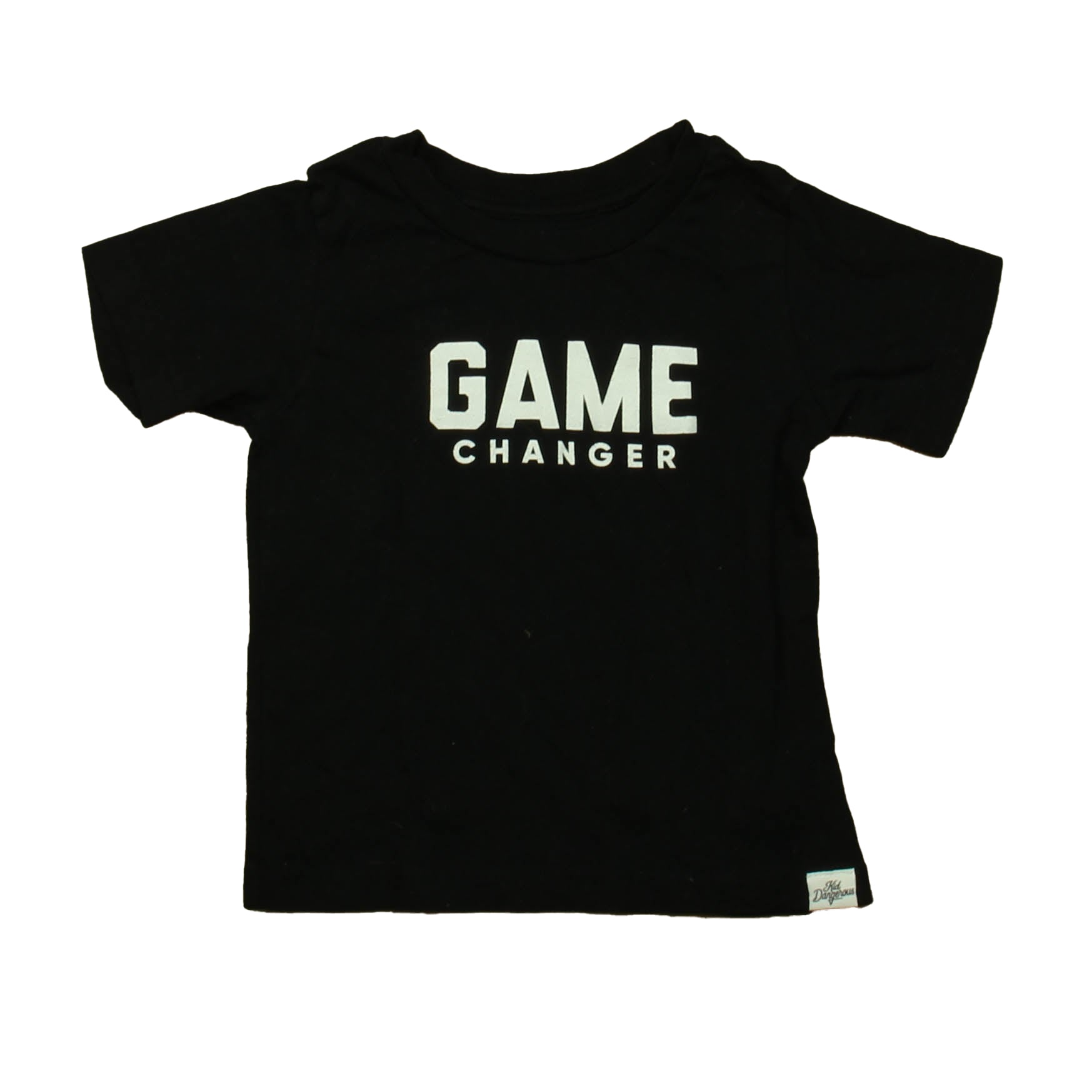 Kid Dangerous Boys Black T-Shirt Size: 18-24 Months Black