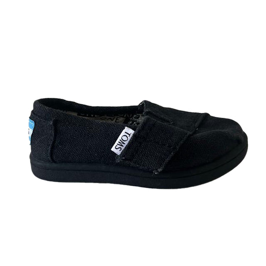 Tom's Boys Black Shoes Size: 5 Toddler