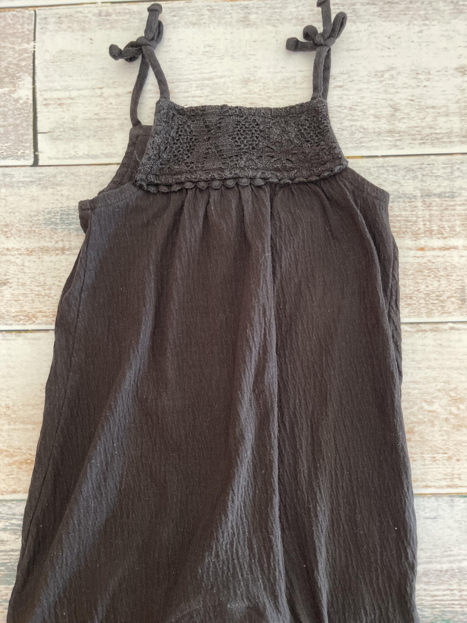 Old Navy Girls Black Romper Size: 6-12 months Black