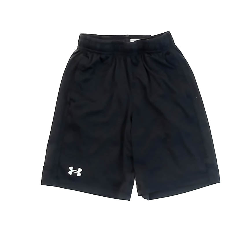 Under Armour Boys Black Athletic Shorts Size: 10-12 Years Black
