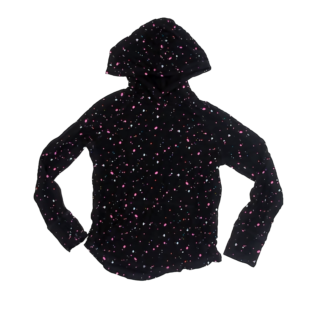 Rockets Of Awesome Girls Black Hoodie Size: 8 Years Black