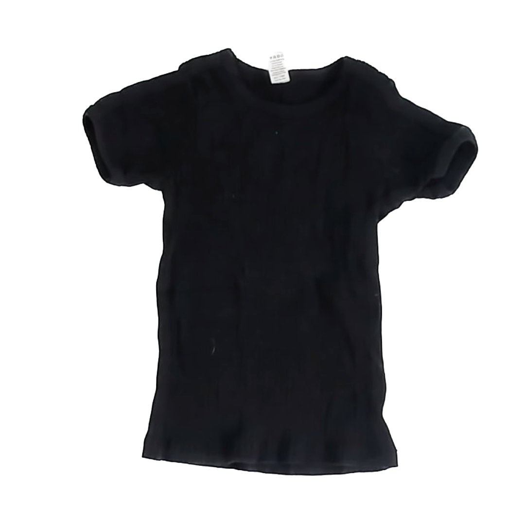 Kate Quinn Unisex Black Short Sleeve Shirt Size: 6 Years Black
