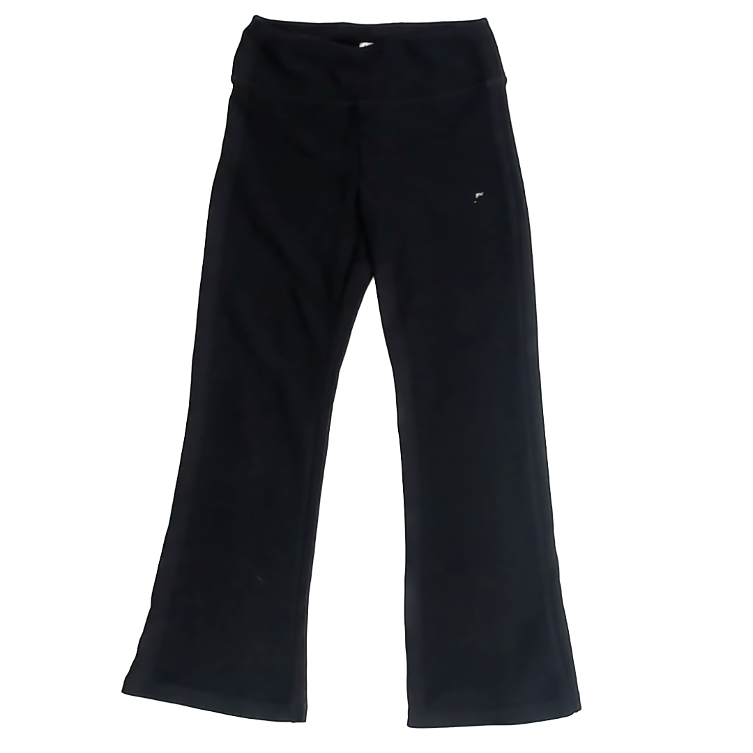 Reebok Girls Black Athletic Pants Size: 7-8 Years Black