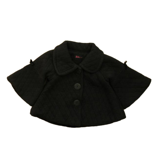 Barbie Girls Black Jacket Size: 2T