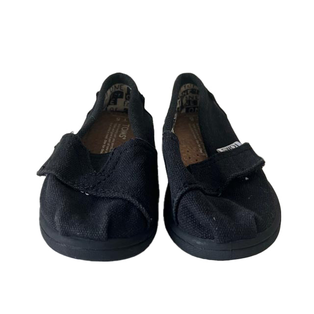 Tom's Boys Black Shoes Size: 5 Toddler