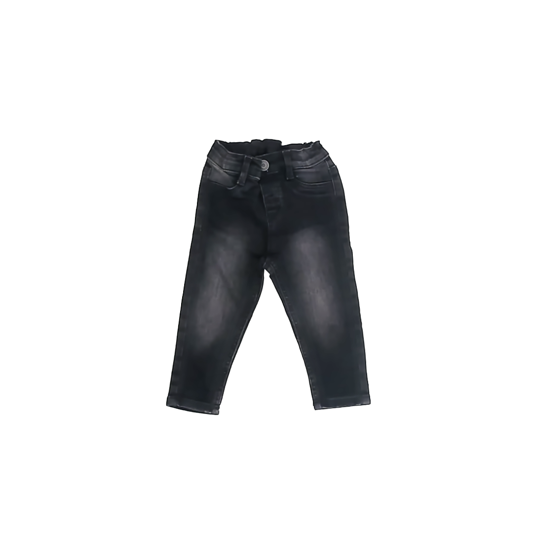H&M Girls Black Jeans Size: 9 Months Black